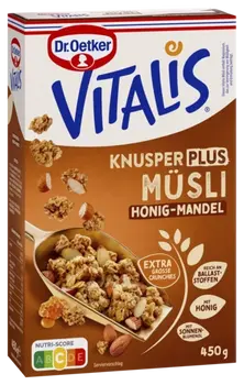 Dr. Oetker Vitalis hrskavi musli sa medom i bademom