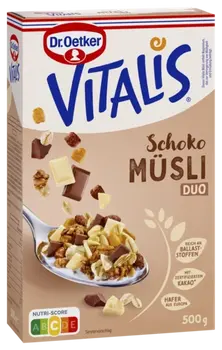 Dr. Oetker Vitalis čoko musli duo