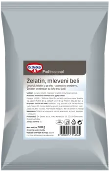 Dr. Oetker Želatin mleveni beli Professional