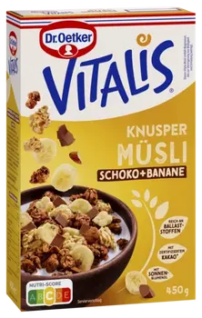 Dr. Oetker Vitalis hrskavi musli sa čokoladom i bananom