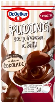 Dr. Oetker Puding za pripremu u šolji sa ukusom čokolade