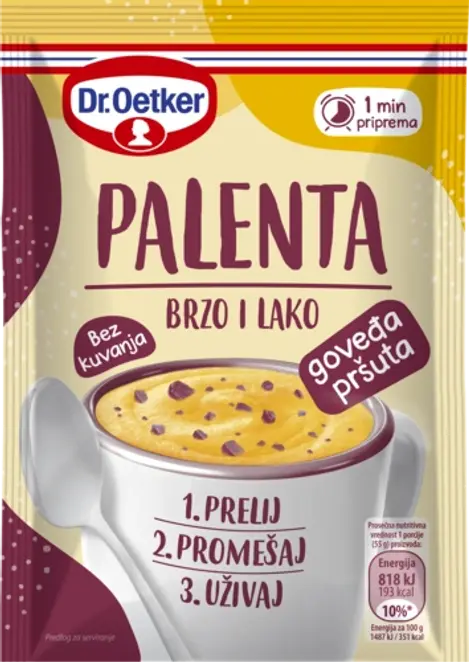 Dr. Oetker Palenta brzo i lako goveđa pršuta