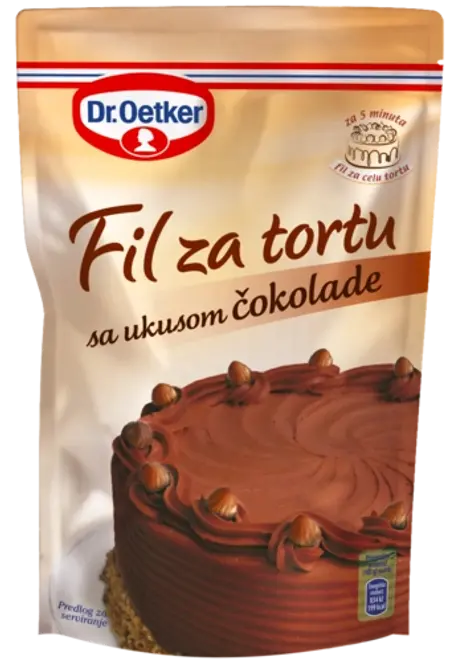 Dr. Oetker Fil za tortu sa ukusom čokolade