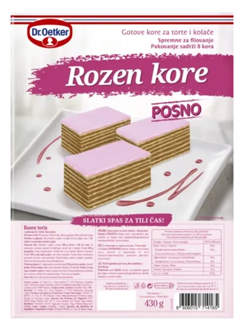 Dr. Oetker Rozen kore
