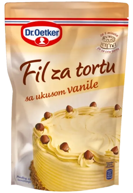Dr. Oetker Fil za tortu sa ukusom vanile