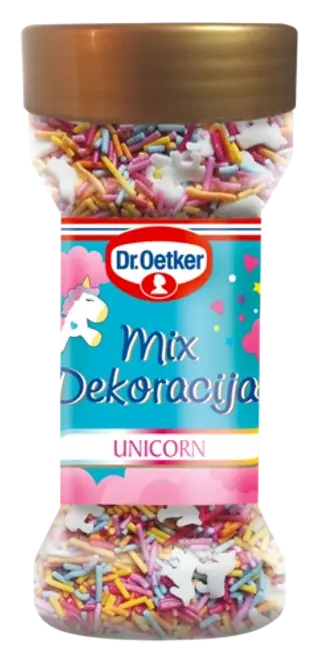 Dr. Oetker Unicorn Mix Dekoracija