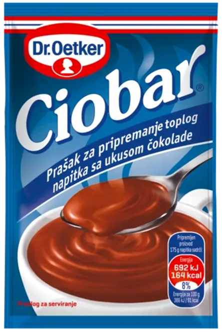 Dr. Oetker Ciobar topla čokolada
