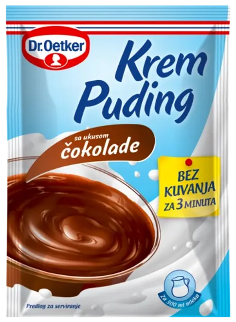 Dr. Oetker Krem puding sa ukusom čokolade