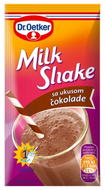 Dr. Oetker Milk shake sa ukusom čokolade