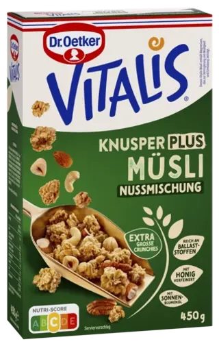 Dr. Oetker Vitalis hrskavi musli sa miksom koštunjavog voća