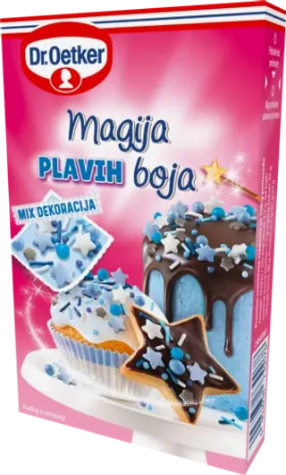 Dr. Oetker Magija plavih boja