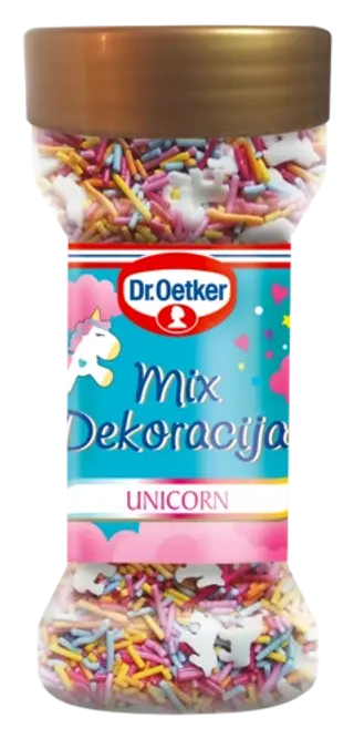 Dr. Oetker Unicorn Mix Dekoracija
