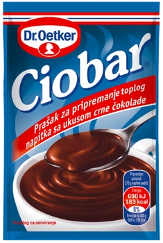 Dr. Oetker Ciobar topla čokolada crna