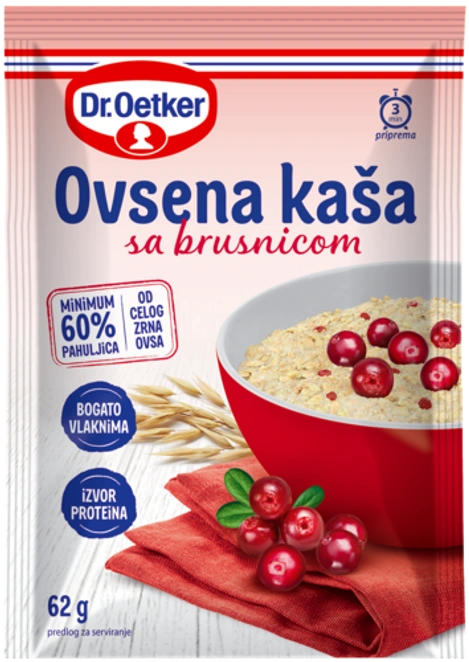 Dr. Oetker Ovsena kaša sa brusnicom