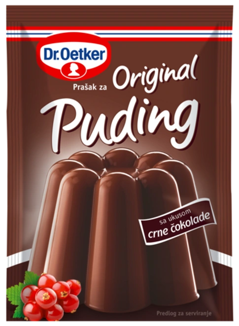 Dr. Oetker Puding sa ukusom crne čokolade