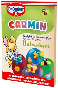 Dr. Oetker Carmin Bubamare komplet za farbanje jaja