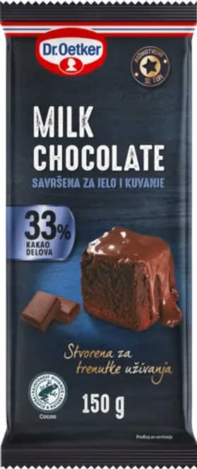 Dr. Oetker Milk chocolate
