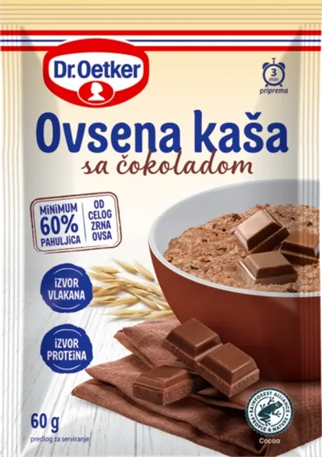 Dr. Oetker Ovsena kaša sa čokoladom