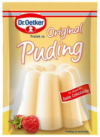 Dr. Oetker Puding sa ukusom bele čokolade