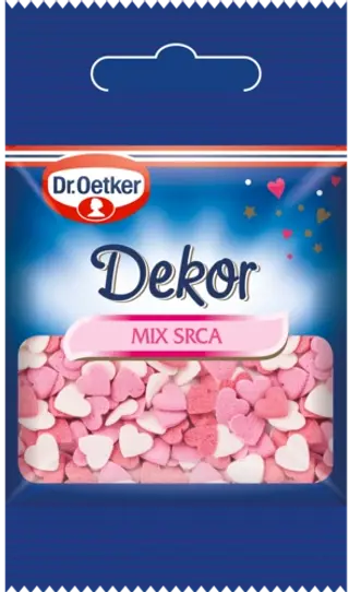 Dr. Oetker Dekor Mix srca