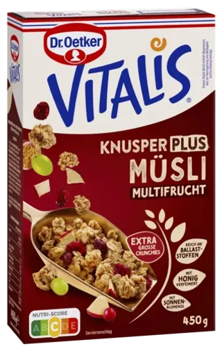 Dr. Oetker Vitalis hrskavi multi voćni musli