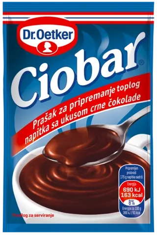 Dr. Oetker Ciobar topla čokolada crna