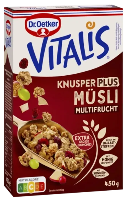Dr. Oetker Vitalis hrskavi multi voćni musli