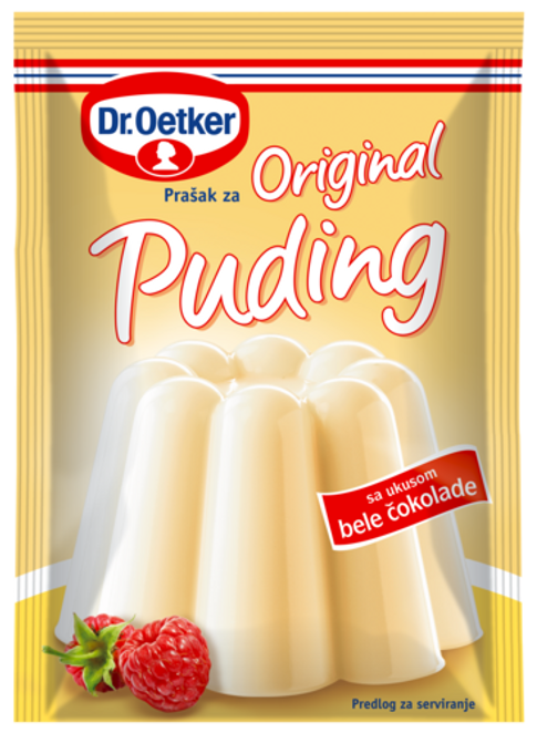 Dr. Oetker Puding sa ukusom bele čokolade