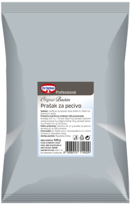 Dr. Oetker Prašak za pecivo Professional