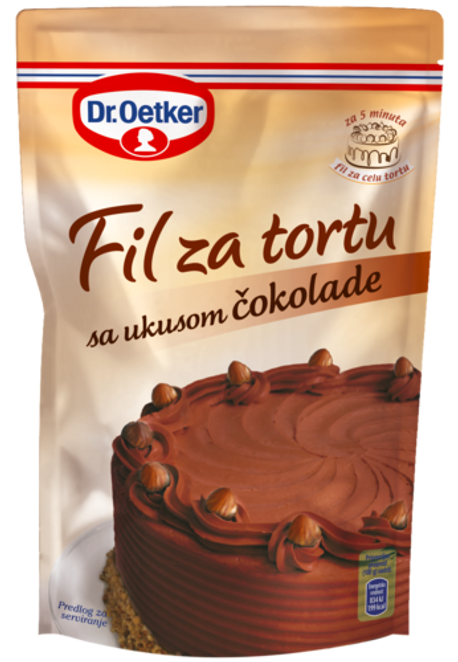 Dr. Oetker Fil za tortu sa ukusom čokolade