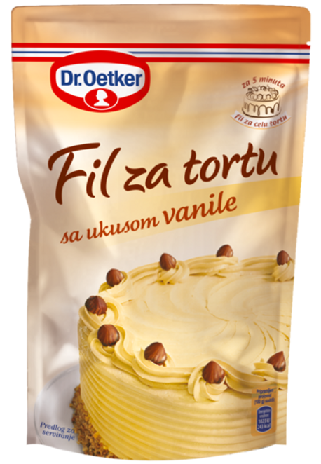 Dr. Oetker Fil za tortu sa ukusom vanile