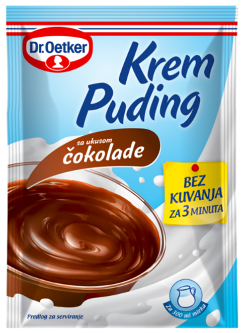 Dr. Oetker Krem puding sa ukusom čokolade