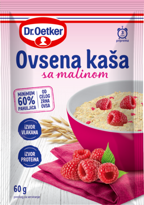 Dr. Oetker Ovsena kaša sa malinom