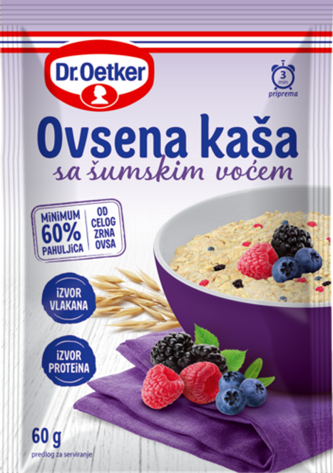 Dr. Oetker Ovsena kaša sa šumskim voćem