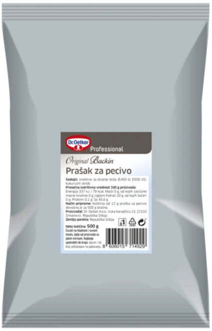 Dr. Oetker Prašak za pecivo Professional