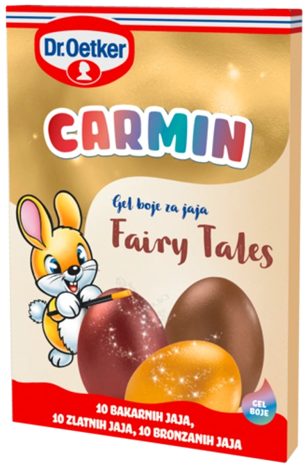 Dr. Oetker Carmin Fairy Tales gel boje za jaja